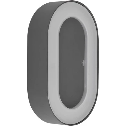 Globo Außenleuchte Sura Oval Anthrazit 4 Globo Außenleuchte Sura Oval Anthrazit – Bild 2