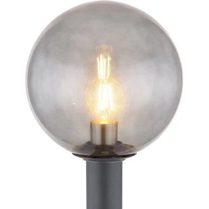 Globo Außenleuchte Hedwig Aluminium Druckguss Anthrazit Glas 6 Globo Außenleuchte Hedwig Aluminium Druckguss Anthrazit Glas – Bild 4