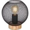Globo Tischleuchte Pablo Holz Braun -Globo Lighting 756369 3749 1
