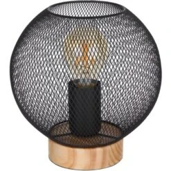 Globo Tischleuchte Pablo Holz Braun -Globo Lighting 756369 3749 3
