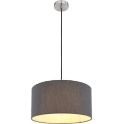 Globo Hängeleuchte Sanna 1-flammigMetall Nickel Matt