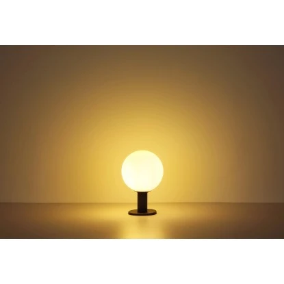 Globo Außenleuchte Ossy Glas Opal Weiß Aufwärts Ø 25 Cm Anthrazit 8 Globo Außenleuchte Ossy Glas Opal Weiß Aufwärts Ø 25 Cm Anthrazit – Bild 6