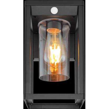 Globo Außenleuchte Candela Schwarz Matt 5 Globo Außenleuchte Candela Schwarz Matt – Bild 3