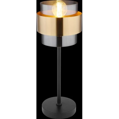 Globo Tischleuchte Milley Metall Schwarz Matt 4 Globo Tischleuchte Milley Metall Schwarz Matt – Bild 2