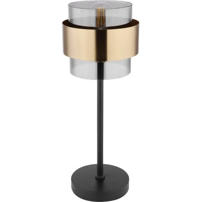 Globo Tischleuchte Milley Metall Schwarz Matt 5 Globo Tischleuchte Milley Metall Schwarz Matt – Bild 3