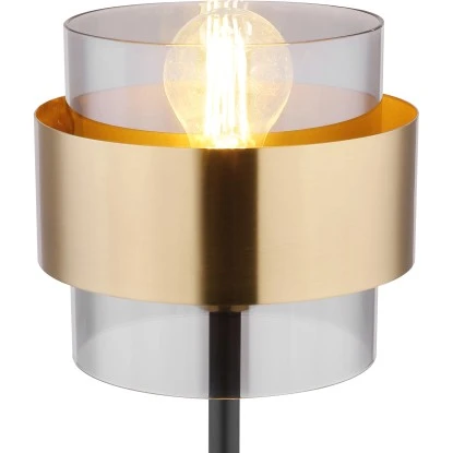 Globo Tischleuchte Milley Metall Schwarz Matt 6 Globo Tischleuchte Milley Metall Schwarz Matt – Bild 4