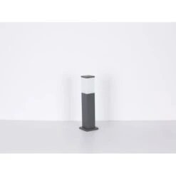 Globo Außenleuchte Herri Anthrazit Mit Sensor Kunststoff Opal Weiß 13 Globo Außenleuchte Herri Anthrazit Mit Sensor Kunststoff Opal Weiß -Globo Lighting 756838 3749 6