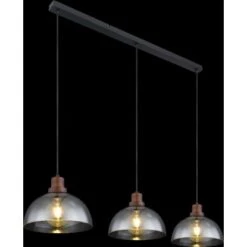 Globo Hängeleuchte Salsa 3-flammig Metall Schwarz Matt -Globo Lighting 756860 3749 2