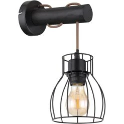 Globo Wandleuchte Mina Metall Schwarz Matt -Globo Lighting 756868 3749 3