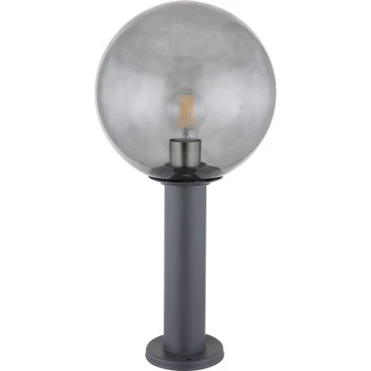 Globo Außenleuchte Hedwig Ø 25 Cm X 50 Cm Anthrazit 5 Globo Außenleuchte Hedwig Ø 25 Cm X 50 Cm Anthrazit – Bild 3