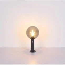 Globo Außenleuchte Hedwig Ø 25 Cm X 50 Cm Anthrazit 12 Globo Außenleuchte Hedwig Ø 25 Cm X 50 Cm Anthrazit -Globo Lighting 756893 3749 5