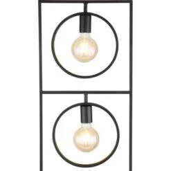 Globo Stehleuchte Markus 3-flammig Metall Schwarz Matt -Globo Lighting 756912 3749 6