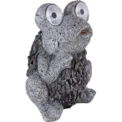 Globo LED-Solaraußenleuchte Frosch Kunststoff Grau -Globo Lighting 765935 3749 4