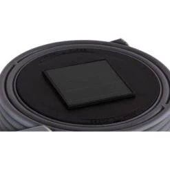 Globo LED-Solaraußenleuchte Laterne Mit Feuereffekt Kunststoff Grau Rattanoptik -Globo Lighting 765947 3749 3