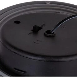 Globo LED-Solaraußenleuchte Laterne Mit Feuereffekt Kunststoff Grau Rattanoptik -Globo Lighting 765947 3749 4