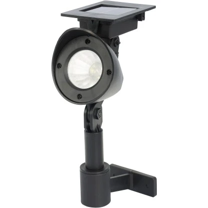 Globo LED-Solarspot 2 In 1 Wandlampe Und Erdspieß Schwarz 3 Globo LED-Solarspot 2 In 1 Wandlampe Und Erdspieß Schwarz