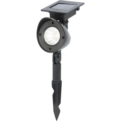 Globo LED-Solarspot 2 In 1 Wandlampe Und Erdspieß Schwarz 4 Globo LED-Solarspot 2 In 1 Wandlampe Und Erdspieß Schwarz – Bild 2