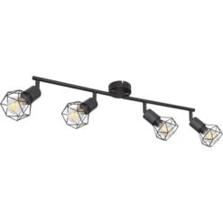 Globo Spot 4er Xara I Schwarz -Globo Lighting 831544 3749 54802S4 2