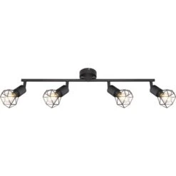 Globo Spot 4er Xara I Schwarz