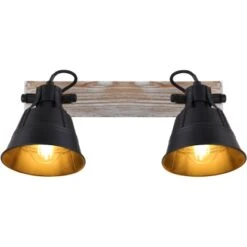 Globo Spot 2er Günther Weiß-Schwarz -Globo Lighting 835511 3749 15366S2 4