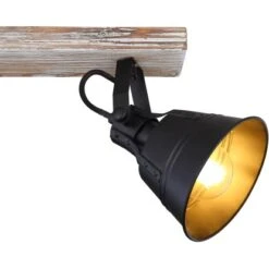 Globo Spot 2er Günther Weiß-Schwarz -Globo Lighting 835511 3749 15366S2 5