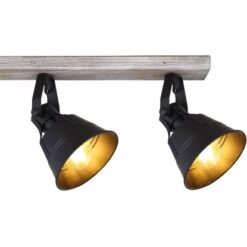 Globo Spot 4er Günther Weiß-Schwarz -Globo Lighting 835512 3749 15366S4 5