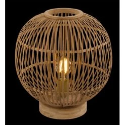 Globo Tischlampe Bambus Hildegard -Globo Lighting 845028 3749 15368T a 24