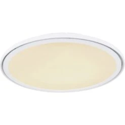 Globo LED-Deckenleuchte Samu Metall Weiß Ø 50 Cm