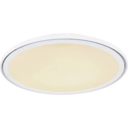 Globo LED-Deckenleuchte Samu Metall Weiß Ø 50 Cm 3 Globo LED-Deckenleuchte Samu Metall Weiß Ø 50 Cm