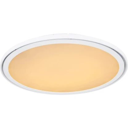 Globo LED-Deckenleuchte Samu Metall Weiß Ø 50 Cm 6 Globo LED-Deckenleuchte Samu Metall Weiß Ø 50 Cm – Bild 4