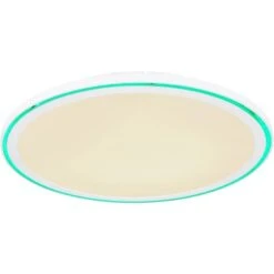 Globo LED-Deckenleuchte Samu Metall Weiß Ø 50 Cm 20 Globo LED-Deckenleuchte Samu Metall Weiß Ø 50 Cm -Globo Lighting 8822819 3749 6