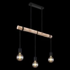 Globo Pendelleuchte Gregor 3-flammig Metall Schwarz E27 14 Globo Pendelleuchte Gregor 3-flammig Metall Schwarz E27 -Globo Lighting 8822835 3749 1