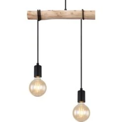 Globo Pendelleuchte Gregor 3-flammig Metall Schwarz E27 13 Globo Pendelleuchte Gregor 3-flammig Metall Schwarz E27 -Globo Lighting 8822835 3749 4