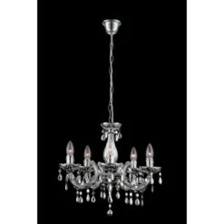 Globo Kronleuchter Cuimbra II Chrom -Globo Lighting 8 3749 luster cuimbra ii 4