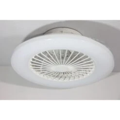 Globo LED-Deckenventilator Travo 1-flammig Weiß 525 X 160 Mm -Globo Lighting 9007371402953 3749 S 06