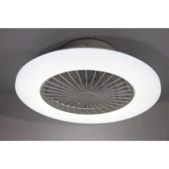 Globo LED-Deckenventilator Travo 1-flammig Weiß 525 X 160 Mm -Globo Lighting 9007371402953 3749 S 09