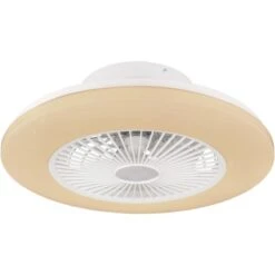 Globo LED-Deckenventilator Travo 1-flammig Weiß 525 X 160 Mm -Globo Lighting 9007371402953 3749 S 10