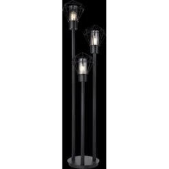 Globo Außenleuchte Horace 3-flammig Schwarz 442 X 445 X 1700 Mm -Globo Lighting 9007371405206 3749 S 02