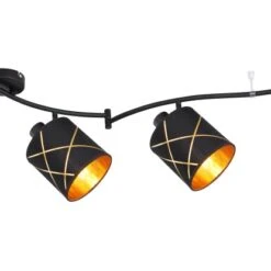 Globo Strahler Bemmo 6-flammig Schwarz Matt 1770 X 130 X 202 Mm -Globo Lighting 9007371405817 3749 CU 01