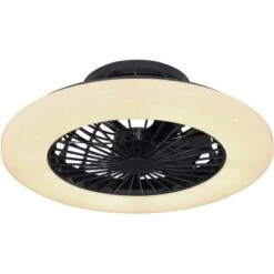 Globo LED-Deckenventilator Travo 1-flammig Schwarz 500 X 175 Mm -Globo Lighting 9007371405954 3749 S 01