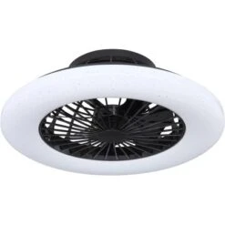 Globo LED-Deckenventilator Travo 1-flammig Schwarz 500 X 175 Mm -Globo Lighting 9007371405954 3749 S 02