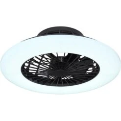 Globo LED-Deckenventilator Travo 1-flammig Schwarz 500 X 175 Mm -Globo Lighting 9007371405954 3749 S 04