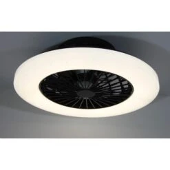 Globo LED-Deckenventilator Travo 1-flammig Schwarz 500 X 175 Mm -Globo Lighting 9007371405954 3749 S 08