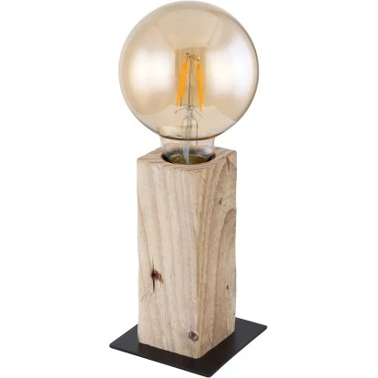 Globo Tischleuchte ADALIE Schwarz Matt Dunkelbraun 9 Cm X 9 Cm X 15 Cm 3 Globo Tischleuchte ADALIE Schwarz Matt Dunkelbraun 9 Cm X 9 Cm X 15 Cm