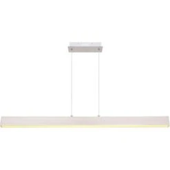 Globo LED-Pendelleuchte Verena 1-flammig Nickel Matt 1210 X 80 X 1200 Mm -Globo Lighting 9007371413621 3749 S 03