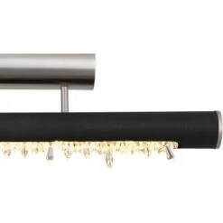 Globo LED-Deckenleuchte Felicitas 1-flammig Nickel Matt 800 X 75 X 190 Mm -Globo Lighting 9007371416776 3749 CU 01