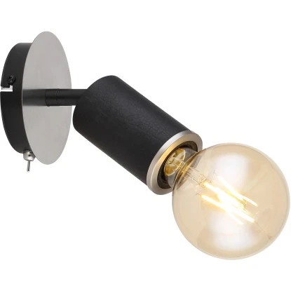 Globo Strahler Joseba 1-flammig Schwarz Matt 120 X 170 Mm 4 Globo Strahler Joseba 1-flammig Schwarz Matt 120 X 170 Mm – Bild 2