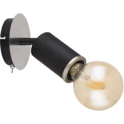 Globo Strahler Joseba 1-flammig Schwarz Matt 120 X 170 Mm 10 Globo Strahler Joseba 1-flammig Schwarz Matt 120 X 170 Mm -Globo Lighting 9007371417148 3749 S 03