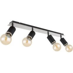 Globo Strahler Joseba 4-flammig Schwarz Matt 800 X 100 X 180 Mm 12 Globo Strahler Joseba 4-flammig Schwarz Matt 800 X 100 X 180 Mm -Globo Lighting 9007371417155 3749 S 03