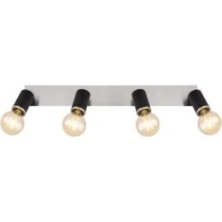 Globo Strahler Joseba 4-flammig Schwarz Matt 800 X 100 X 180 Mm 16 Globo Strahler Joseba 4-flammig Schwarz Matt 800 X 100 X 180 Mm -Globo Lighting 9007371417155 3749 S 06